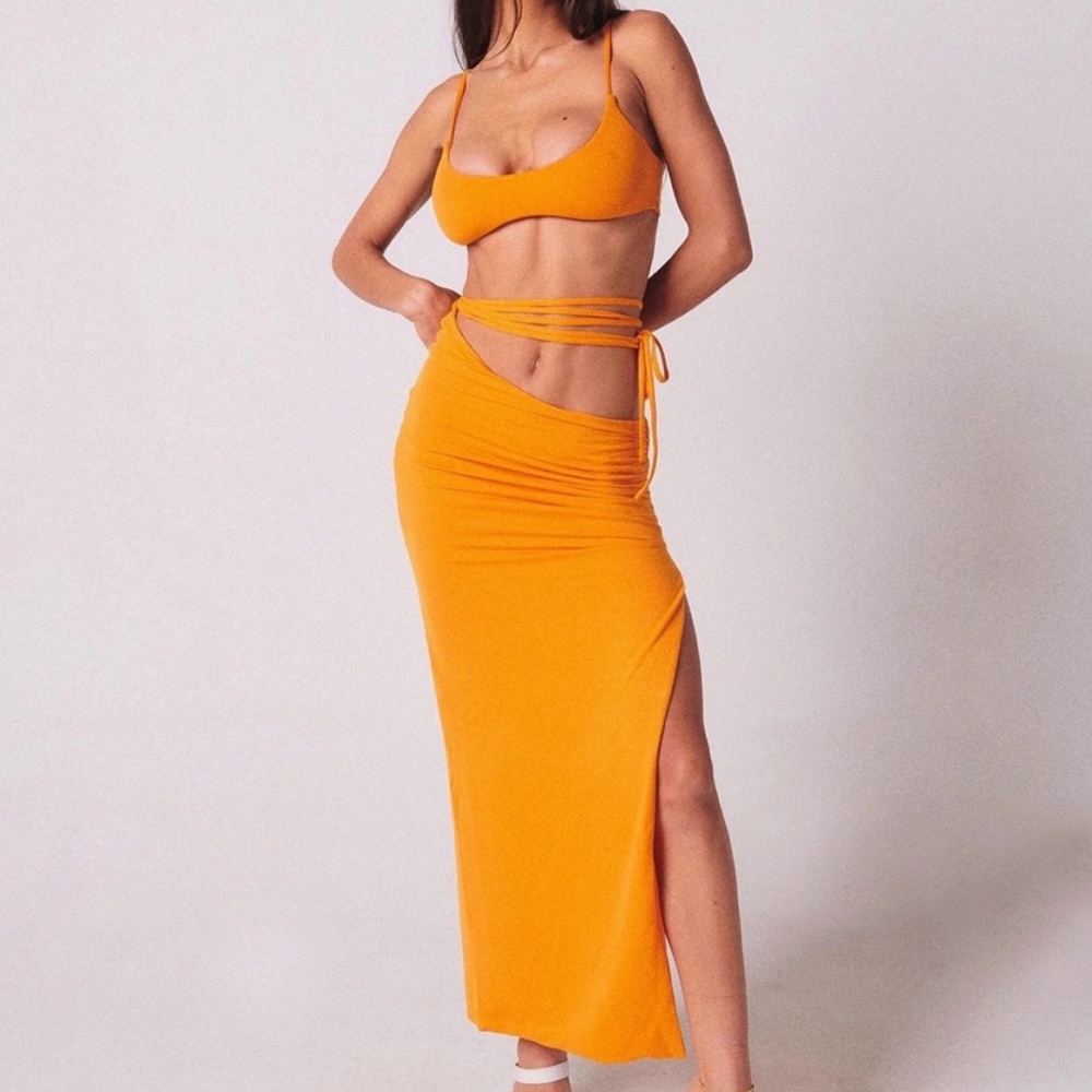 TIGER MIST orange skirt